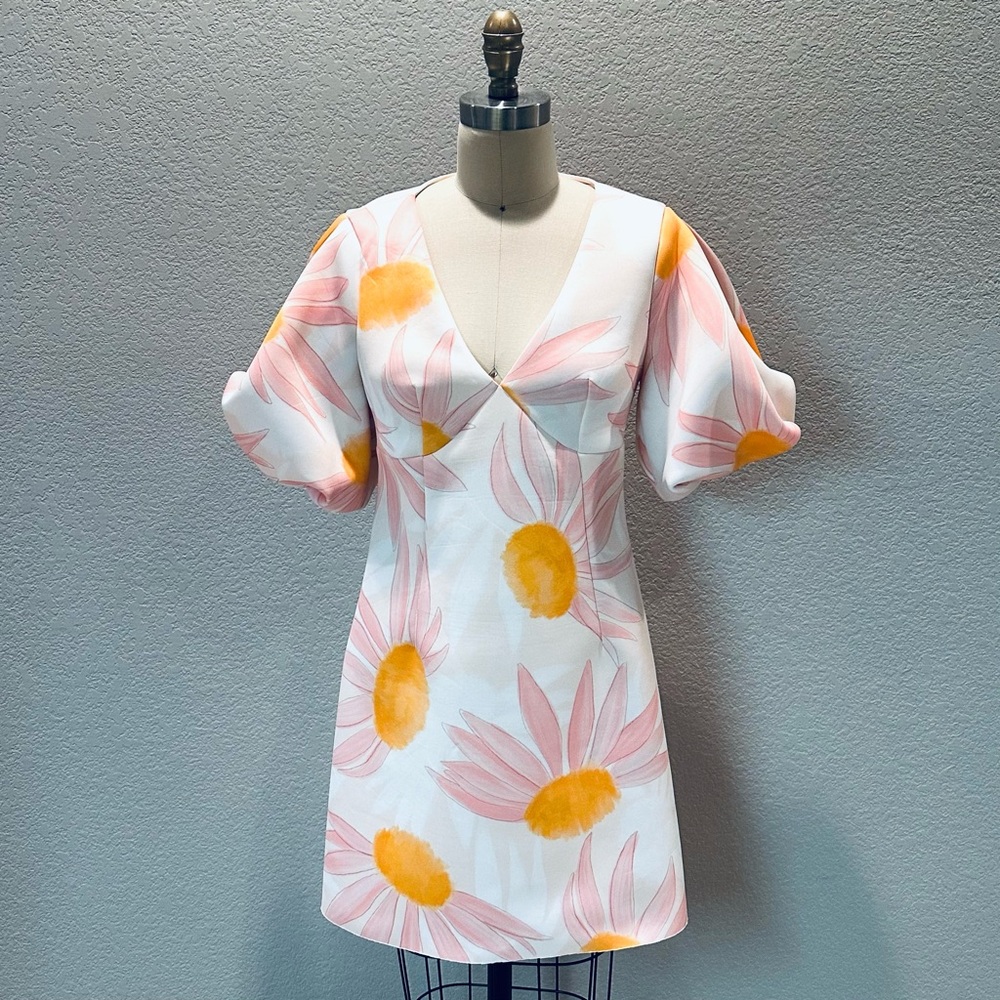 +ASOS+ Scuba floral dress